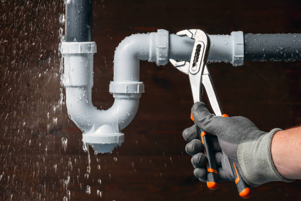 Professional Drain Cleaning technician working in Trinity, NC